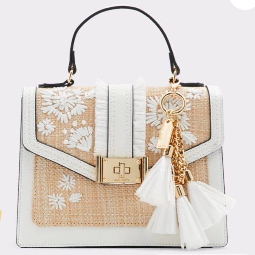 Aldo Oluniel small embroidered crossbody handbag